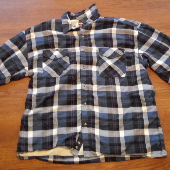 Mens Flannel Jacket - Picture 1 of 3